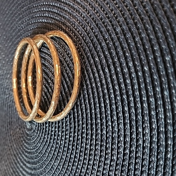 A set of three bangle bracelets from Cabo San Lucas. - Picture 2 of 2